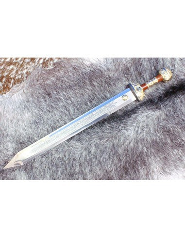 Espada Julio Cesar Oro 80 Cm.