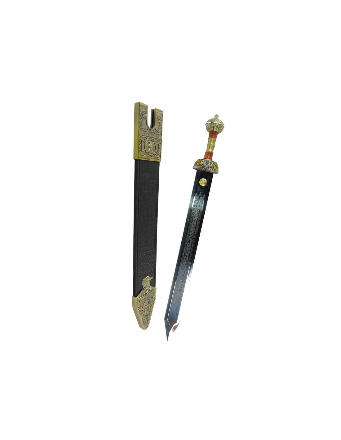 Espada Julio Cesar Oro 80 Cm.